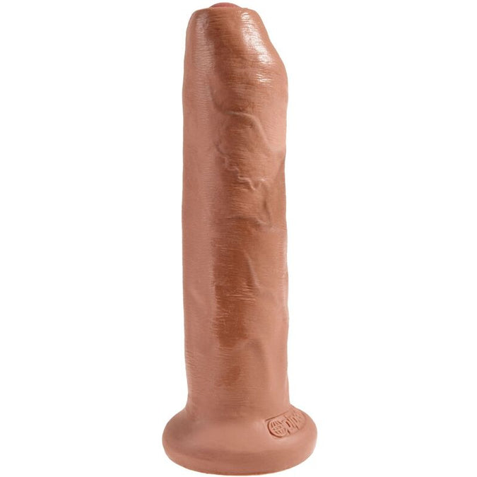KING COCK - ONBESNEDEN REALISTISCHE PENIS 17,8 CM KARAMEL