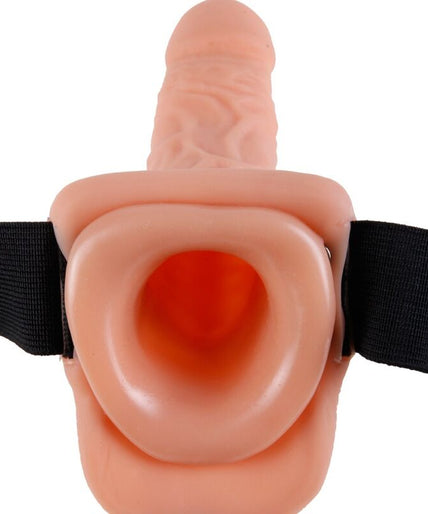 FETISH FANTASY SERIES - ADJUSTABLE HARNESS REMOTE CONTROL REALISTIC PENIS WITH TESTICLES 17.8 CM FETISH FANTASY SERIES - ADJUSTABLE HARNESS REMOTE CONTROL REALISTIC PENIS WITH TESTICLES 17.8 CM
