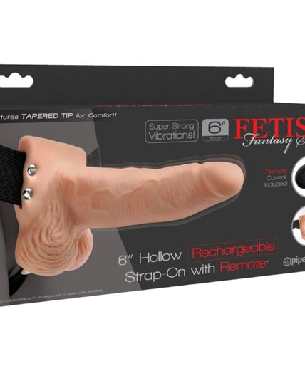 FETISH FANTASY SERIES - ADJUSTABLE HARNESS REMOTE CONTROL REALISTIC PENIS WITH RECHARGEABLE TESTICLES AND VIBRATOR 15 CM FETISH FANTASY SERIES - ADJUSTABLE HARNESS REMOTE CONTROL REALISTIC PENIS WITH RECHARGEABLE TESTICLES AND VIBRATOR 15 CM