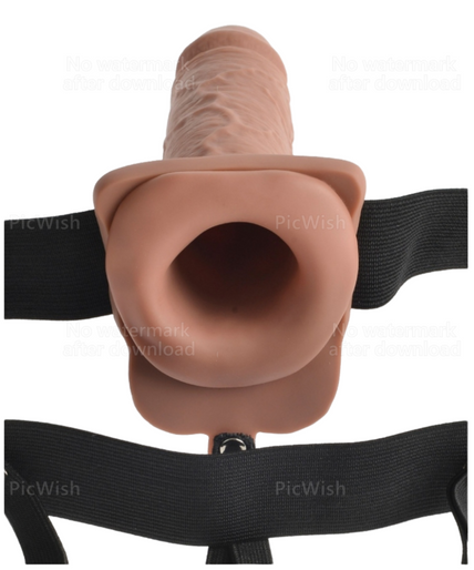 FETISH FANTASY SERIES - ADJUSTABLE HARNESS REALISTIC PENIS WITH BALLS RECHARGEABLE AND VIBRATOR 17.8 CM FETISH FANTASY SERIES - ADJUSTABLE HARNESS REALISTIC PENIS WITH BALLS RECHARGEABLE AND VIBRATOR 17.8 CM