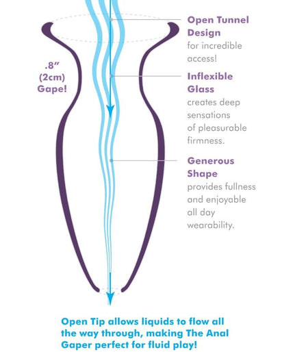ANAL FANTASY ELITE COLLECTION - ANAL GAPER DILATOR FOR BEGINNERS CRYSTAL SIZE S ANAL FANTASY ELITE COLLECTION - ANAL GAPER DILATOR FOR BEGINNERS CRYSTAL SIZE S