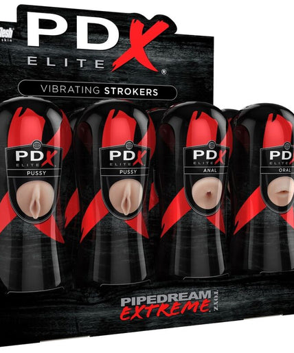 PDX ELITE - STROKER SET 12 UNITS: 6X VAGINA, 3X ANO, 3X MOUTH PDX ELITE - STROKER SET 12 UNITS: 6X VAGINA, 3X ANO, 3X MOUTH