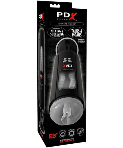 PDX ELITE - STROKER ULTIMATE MILKER WITH VOICE PDX ELITE - STROKER ULTIMATE MILKER WITH VOICE