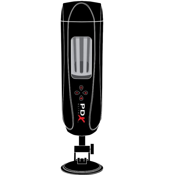 PDX ELITE - STROKER ULTIMATE MILKER 2 ROTEREND & VIBRATOR