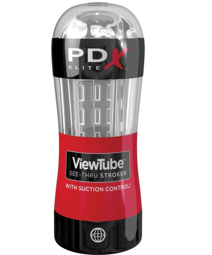 PDX ELITE - STROKER MASTURBATOR VIEWTUBE CONTROL SUCTION CLEAR PDX ELITE - STROKER MASTURBATOR VIEWTUBE CONTROL SUCTION CLEAR