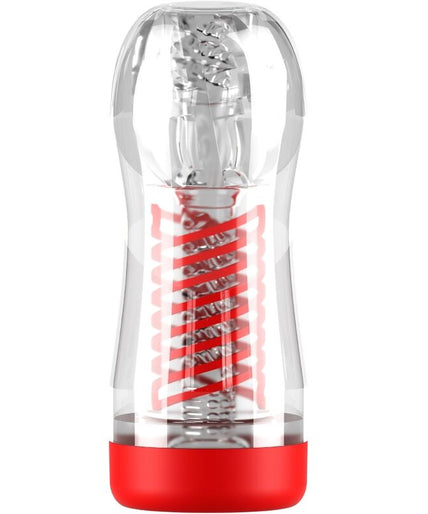 PDX ELITE - STROKER VIEWTUBE 2 SPIRAL COMPRESSION TRANSPARENT PDX ELITE - STROKER VIEWTUBE 2 SPIRAL COMPRESSION TRANSPARENT
