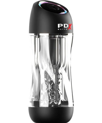 PDX ELITE - STROKER VIEWTUBE PRO VIBRATOR TRANSPARENT PDX ELITE - STROKER VIEWTUBE PRO VIBRATOR TRANSPARENT