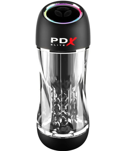 PDX ELITE - STROKER VIEWTUBE PRO VIBRATOR TRANSPARENT PDX ELITE - STROKER VIEWTUBE PRO VIBRATOR TRANSPARENT