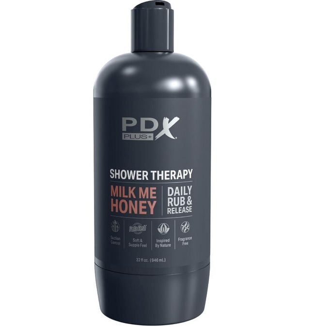 Pdx Plus – Stroker Masturbator met discreet flesontwerp Milk Me Honey Candy Shampoo