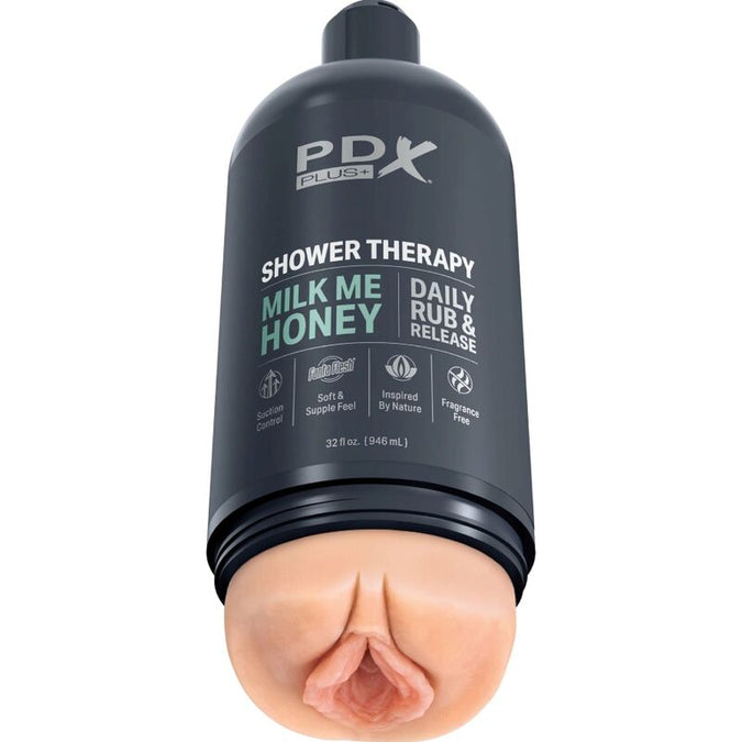 PDX PLUS - STROKER MASTURBATOR DISCREET DESIGN VAN MELK MIJ HONING SHAMPOOFLES