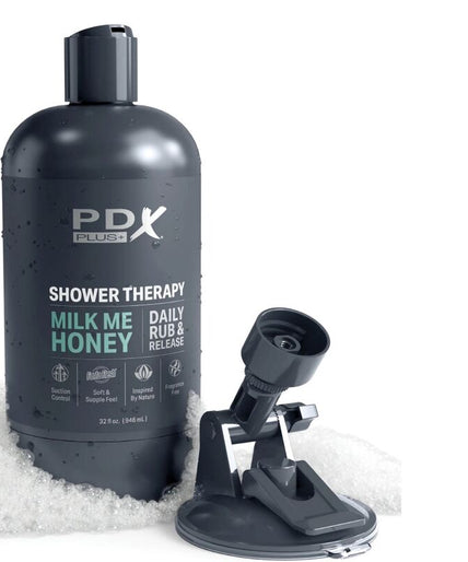 PDX PLUS - STROKER MASTURBATOR DISCREET DESIGN OF MILK ME HONEY SHAMPOO BOTTLE PDX PLUS - STROKER MASTURBATOR DISCREET DESIGN OF MILK ME HONEY SHAMPOO BOTTLE