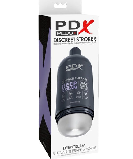 PDX PLUS - STROKER MASTURBATOR DISCREET DEEP CREAM SHAMPOO BOTTLE DESIGN PDX PLUS - STROKER MASTURBATOR DISCREET DEEP CREAM SHAMPOO BOTTLE DESIGN