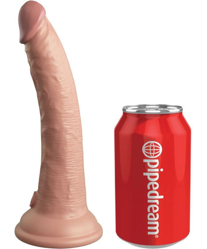 KING COCK - ELITE REALISTIC SILICONE DILDO 17.8 CM KING COCK - ELITE REALISTIC SILICONE DILDO 17.8 CM