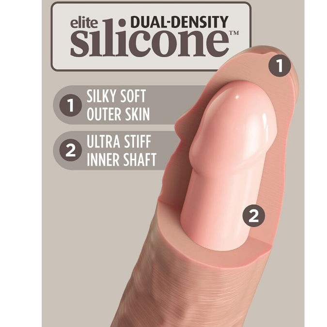 King Cock – Elite Realistic Silicone Dildo 23 Cm