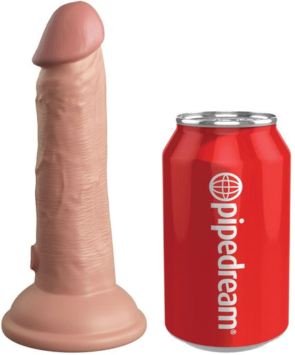 KING COCK - ELITE REALISTIC DILDO VIBRATING & SILICONE 15.2 CM KING COCK - ELITE REALISTIC DILDO VIBRATING & SILICONE 15.2 CM