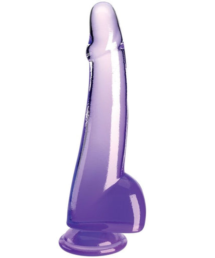 KING COCK - DOORZICHTIGE DILDO MET TESTIKELS 19 CM PAARS KING COCK - DOORZICHTIGE DILDO MET TESTIKELS 19 CM PAARS