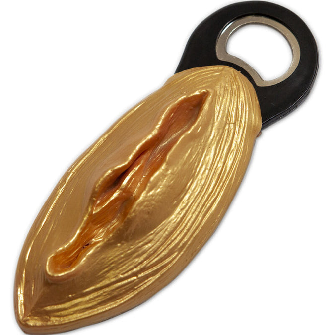 DIABLO PICANTE - ZWARTE GOUDEN VAGINAVORMIGE OPENER
