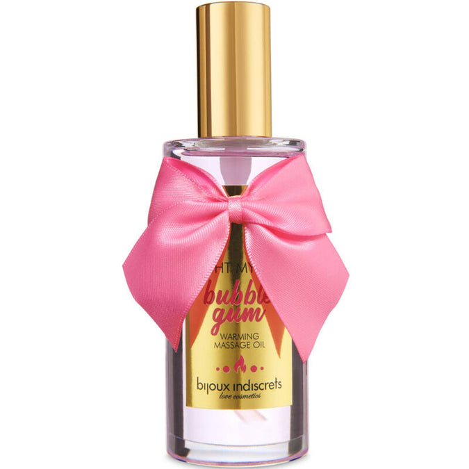 Bijoux – Indiscrets Light My Fire Massageolie met verwarmend effect en kauwgom smaak