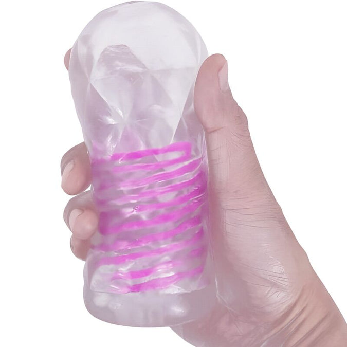 Pretty Love – Fantasy Male Masturbator With Internal Spiral And Transparent Balls