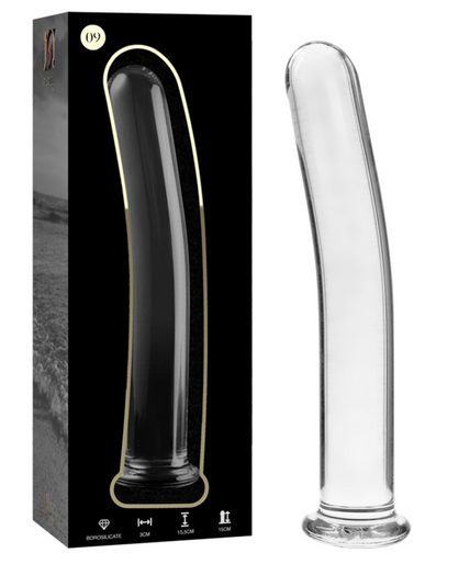 NEBULA SERIES BY IBIZA - MODEL 9 DILDO BOROSILICATE GLASS CLEAR 15.5 CM -O- 2.5 CM NEBULA SERIES BY IBIZA - MODEL 9 DILDO BOROSILICATE GLASS CLEAR 15.5 CM -O- 2.5 CM