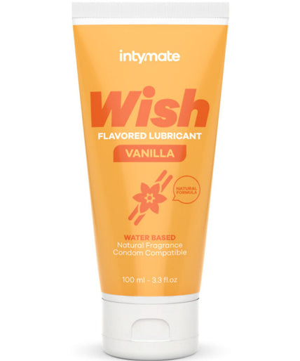 INTIMATELINE INTYMATE - WISH VANILLA FLAVORED LUBRICANT 100 ML INTIMATELINE INTYMATE - WISH VANILLA FLAVORED LUBRICANT 100 ML