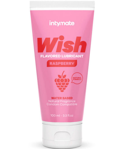 INTIMATELINE INTYMATE - WISH RASPBERRY FLAVORED LUBRICANT 100 ML INTIMATELINE INTYMATE - WISH RASPBERRY FLAVORED LUBRICANT 100 ML