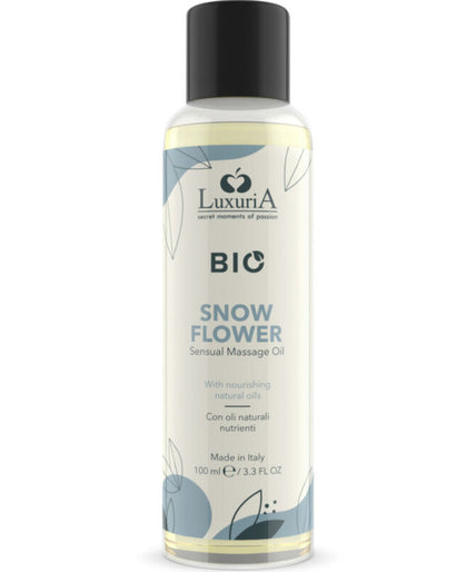 INTIMATELINE LUXURIA - BIO SNOW FLOWER MASSAGE OIL 100 ML INTIMATELINE LUXURIA - BIO SNOW FLOWER MASSAGE OIL 100 ML