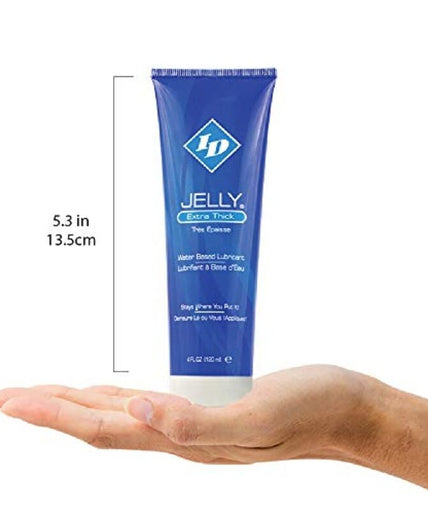 ID JELLY - WATER BASED LUBRICANT EXTRA THICK TRAVEL TUBE 120 ML ID JELLY - WATER BASED LUBRICANT EXTRA THICK TRAVEL TUBE 120 ML