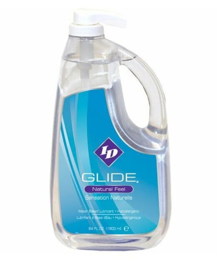 ID GLIDE - WATER BASED LUBRICANT + HYPOALLERGENIC NATURAL FEEL 1900 ML ID GLIDE - WATER BASED LUBRICANT + HYPOALLERGENIC NATURAL FEEL 1900 ML