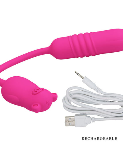 PRETTY LOVE - NOBIKUMA PINK SILICONE VIBRATING BULLET PRETTY LOVE - NOBIKUMA PINK SILICONE VIBRATING BULLET