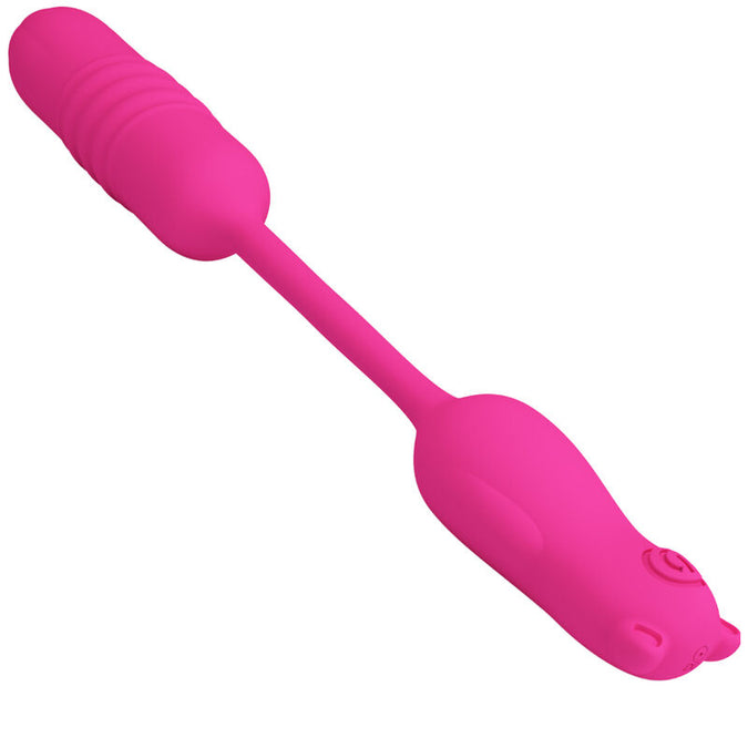 Pretty Love – Nobikuma Pink Silicone Vibrating Bullet