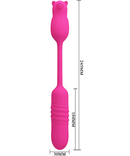 PRETTY LOVE - NOBIKUMA PINK SILICONE VIBRATING BULLET PRETTY LOVE - NOBIKUMA PINK SILICONE VIBRATING BULLET