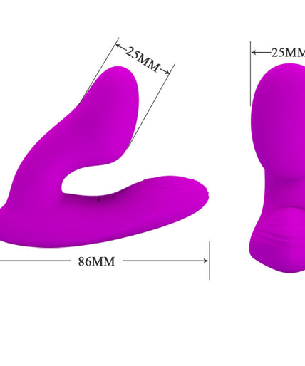 PRETTY LOVE - MELVIN CLITORIS MASSAGER WITH REMOTE CONTROL PRETTY LOVE - MELVIN CLITORIS MASSAGER WITH REMOTE CONTROL