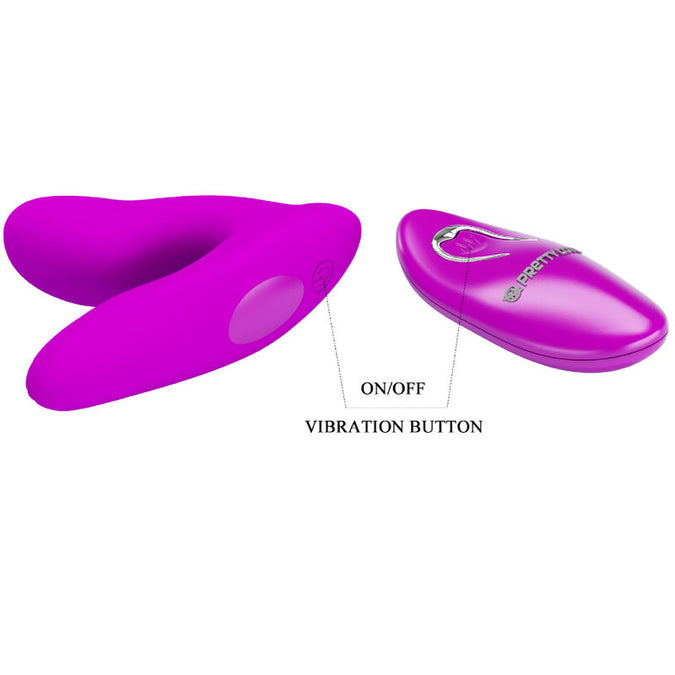 PRETTY LOVE - MELVIN CLITORIS MASSAGER MET AFSTANDSBEDIENING
