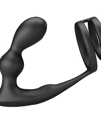 Pretty Love – Marshall Penis Ring With Vibratory Anal Plug With Remote Control Pretty Love – Marshall Penis Ring With Vibratory Anal Plug With Remote Control
