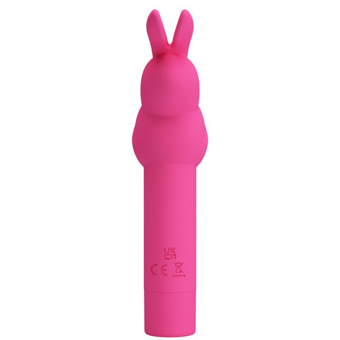 PRETTY LOVE - GERARDO FUSCHIA KONIJN SILICONEN VIBRATOR