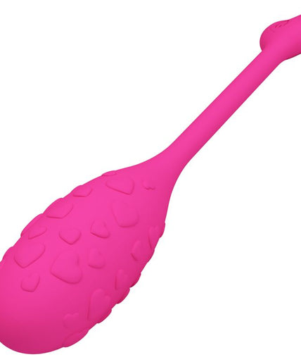 PRETTY LOVE - APP CONTROLLED PINK FISHER VIBRATING EGG PRETTY LOVE - APP CONTROLLED PINK FISHER VIBRATING EGG