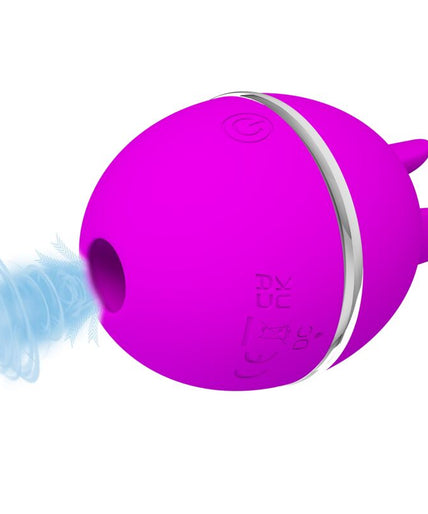 PRETTY LOVE - GEMINI BALL PURPLE ROUND SILICONE VIBRATOR PRETTY LOVE - GEMINI BALL PURPLE ROUND SILICONE VIBRATOR