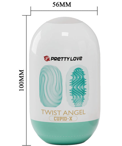 PRETTY LOVE - TWIST ANGEL CUPID MASTURBATOR EGG PRETTY LOVE - TWIST ANGEL CUPID MASTURBATOR EGG