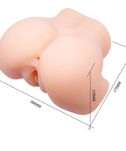 CRAZY BULL - REALISTIC VAGINA AND ANUS DOUBLE VIBRATION CRAZY BULL - REALISTIC VAGINA AND ANUS DOUBLE VIBRATION