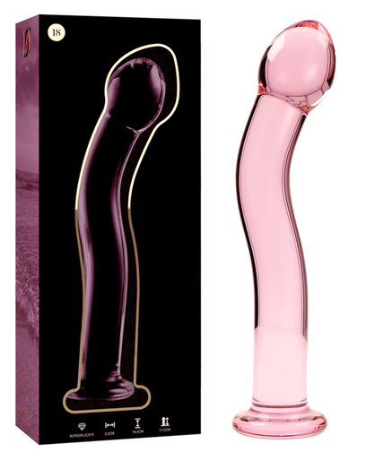 NEBULA SERIES BY IBIZA - MODEL 18 DILDO BOROSILICATE GLASS PINK 18.5 CM -O- 3.5 CM NEBULA SERIES BY IBIZA - MODEL 18 DILDO BOROSILICATE GLASS PINK 18.5 CM -O- 3.5 CM