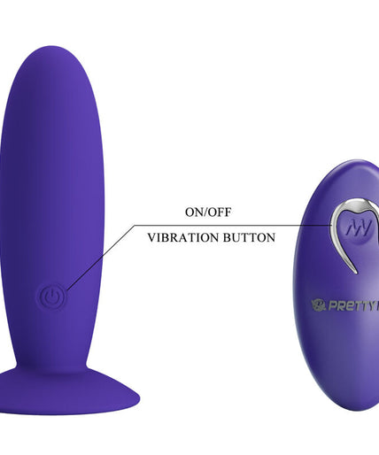 PRETTY LOVE - YOUTH PLUG ANAL VIBRATOR REMOTE CONTROL VIOLET PRETTY LOVE - YOUTH PLUG ANAL VIBRATOR REMOTE CONTROL VIOLET