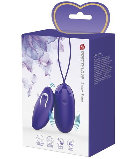 PRETTY LOVE - BERGER YOUTH VIOLATING EGG REMOTE CONTROL VIOLET PRETTY LOVE - BERGER YOUTH VIOLATING EGG REMOTE CONTROL VIOLET