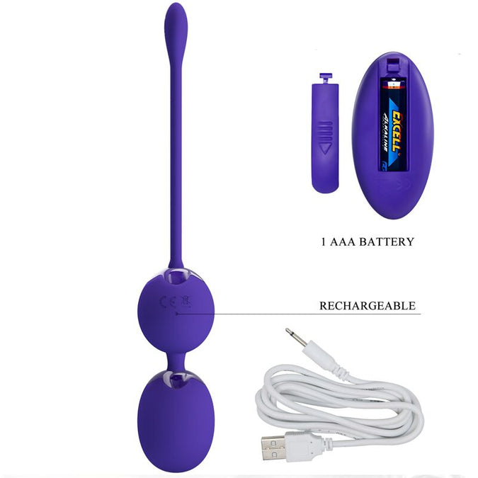 Pretty Love – Willie Youth Remote Control Balls & Violet Vibration