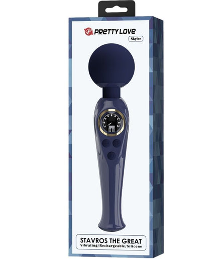 Pretty Love – Skyler Vibrator Wand Blue Pretty Love – Skyler Vibrator Wand Blue