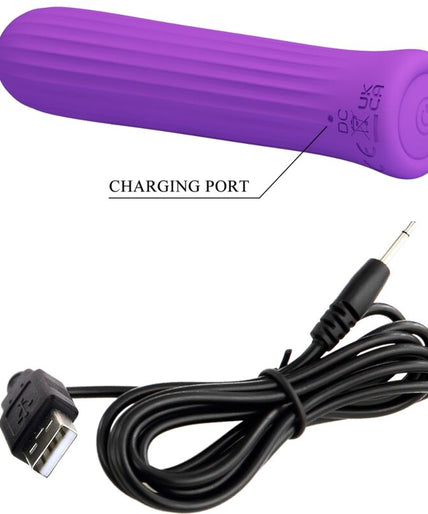 PRETTY LOVE - BLANCHE LILAC STIMULATOR VIBRATOR PRETTY LOVE - BLANCHE LILAC STIMULATOR VIBRATOR