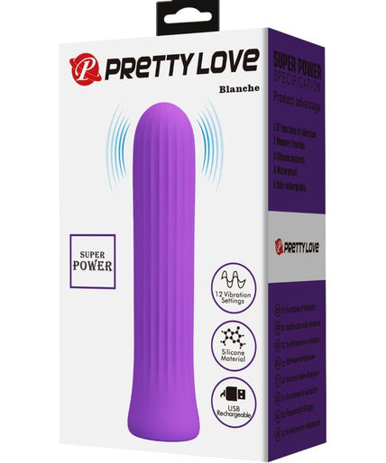 PRETTY LOVE - BLANCHE LILAC STIMULATOR VIBRATOR PRETTY LOVE - BLANCHE LILAC STIMULATOR VIBRATOR