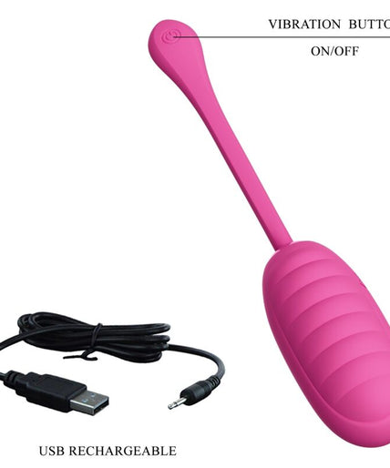 PRETTY LOVE - CATALINA PINK RECHARGEABLE VIBRATING EGG PRETTY LOVE - CATALINA PINK RECHARGEABLE VIBRATING EGG