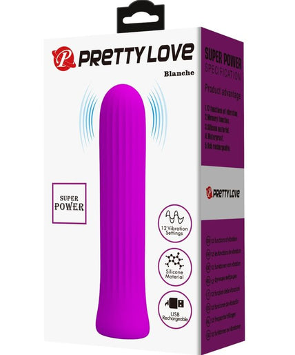 PRETTY LOVE - BLANCHE PINK STIMULATOR VIBRATOR PRETTY LOVE - BLANCHE PINK STIMULATOR VIBRATOR
