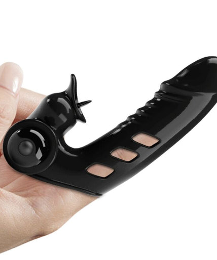 PRETTY LOVE - CORBIN BLACK VIBRATOR FINGER COVER PRETTY LOVE - CORBIN BLACK VIBRATOR FINGER COVER